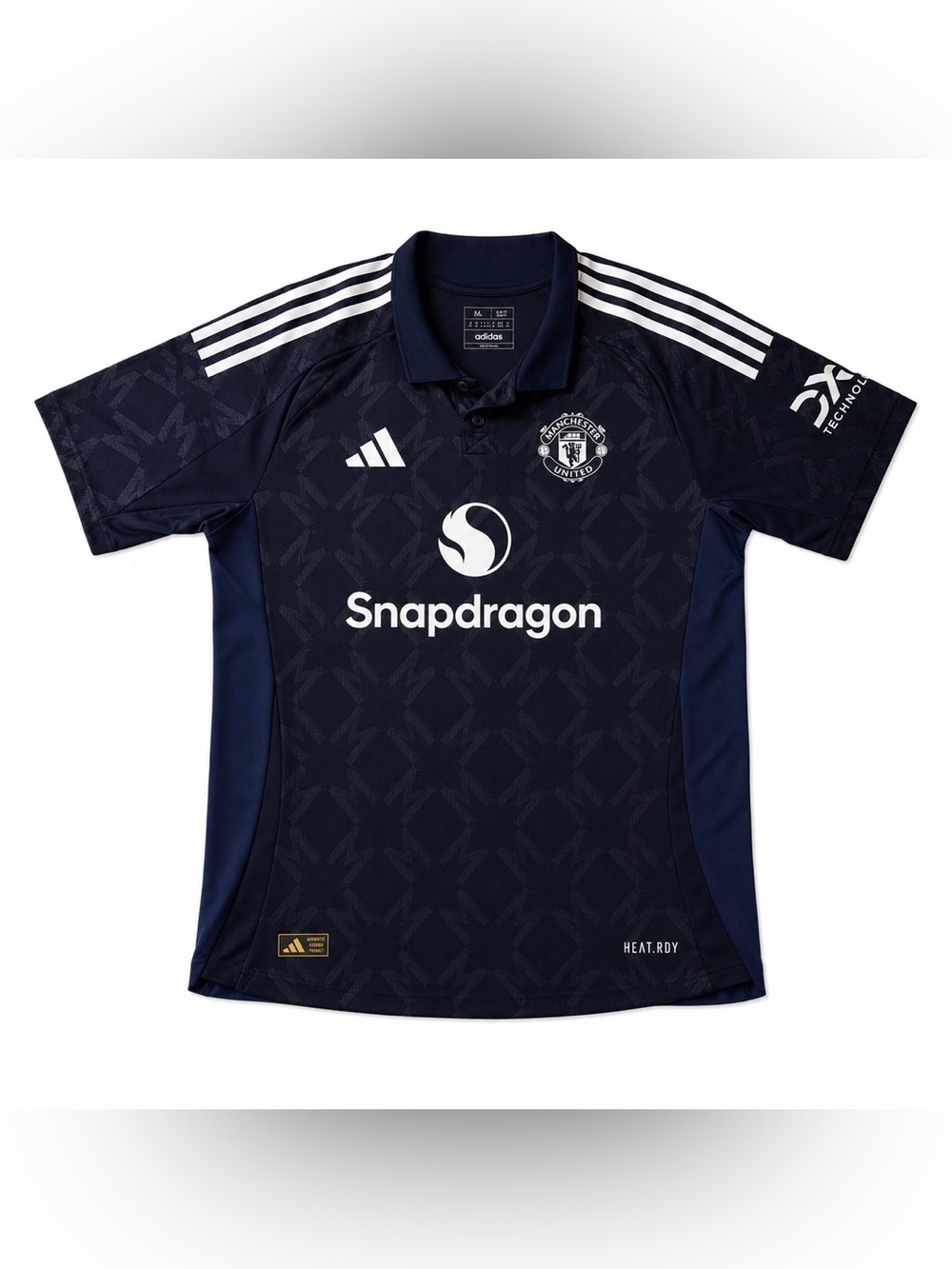 adidas Navy and White Manchester United Away Jersey